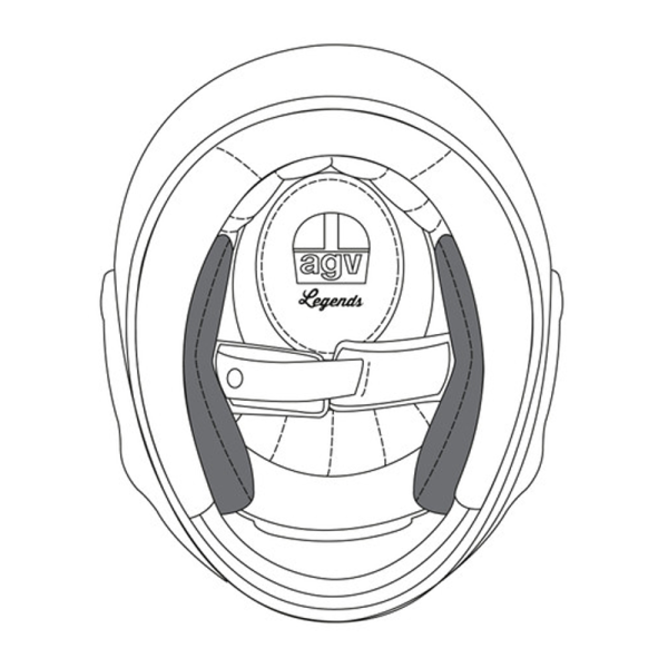AGV X3000 Cheek Pad